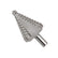 Bordo 10-46 x 4mm Straight Flute HSS Step Drill