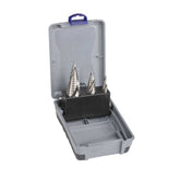 Bordo M2-HSS Hex Shank Spiral Flute Step Drill Set