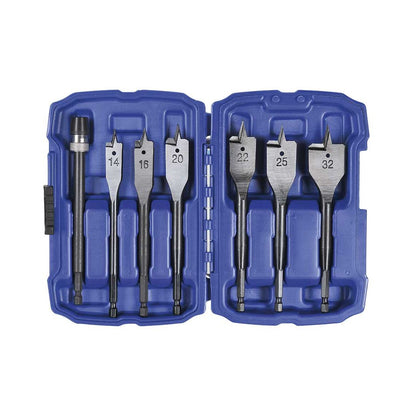 Bordo 12-32mm 7Pce Spade Bit Set (Box set)