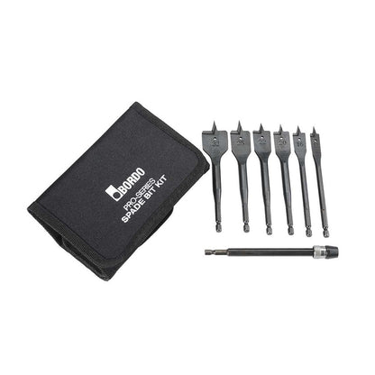Bordo 12-32mm 7Pce Spade Bit Set (Pack set)
