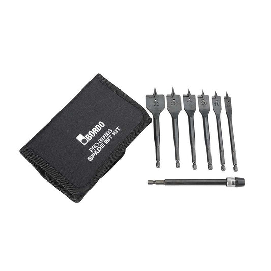 Bordo 12-32mm 7Pce Spade Bit Set (Pack set)