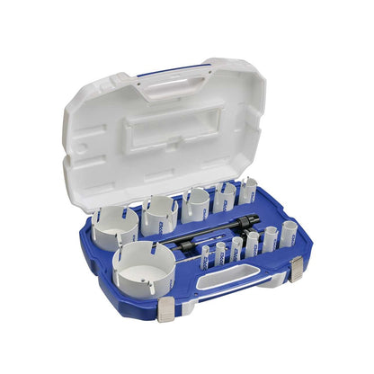 Bordo 16-114mm 16 Pce Ripper Plumber's Pipe Hole Saw Kit