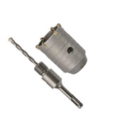 Dymaxion Masonry Hole Saws TCT for Brick Air Con Kit Adaptor and 65mm Bit